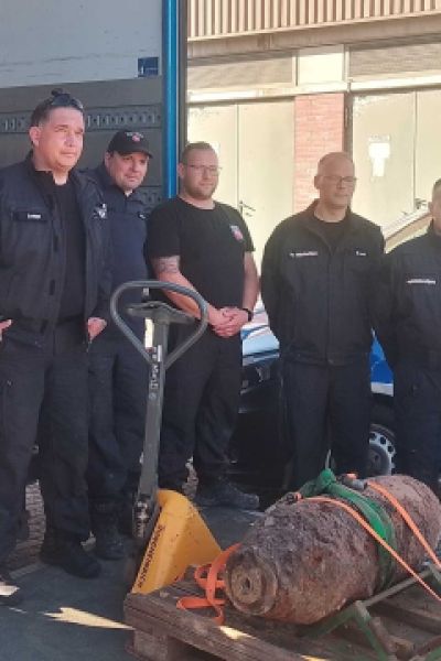 Bombe im Marinearsenal Wilhelmshaven erfolgreich entschärft