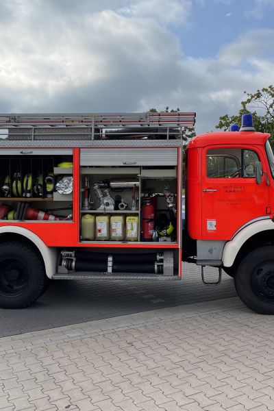 Brand eines Geräteschuppens in Sande