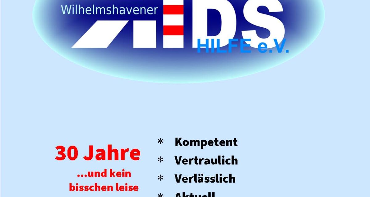 30 Jahre Wilhelmshavener AIDS-Hilfe