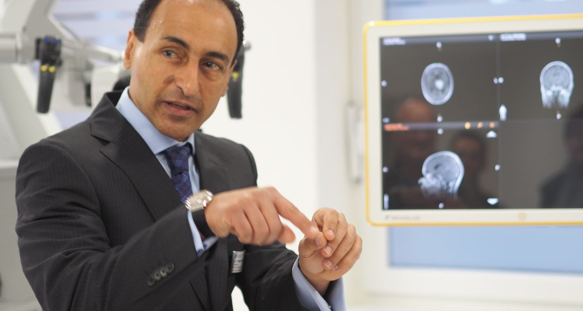 Tag der offenen bei der Neurochirurgie