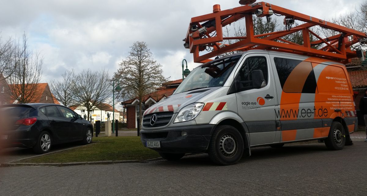 Straßenerfassung in Sande