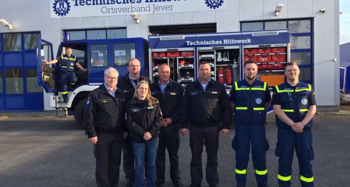 THW in Jever von außen