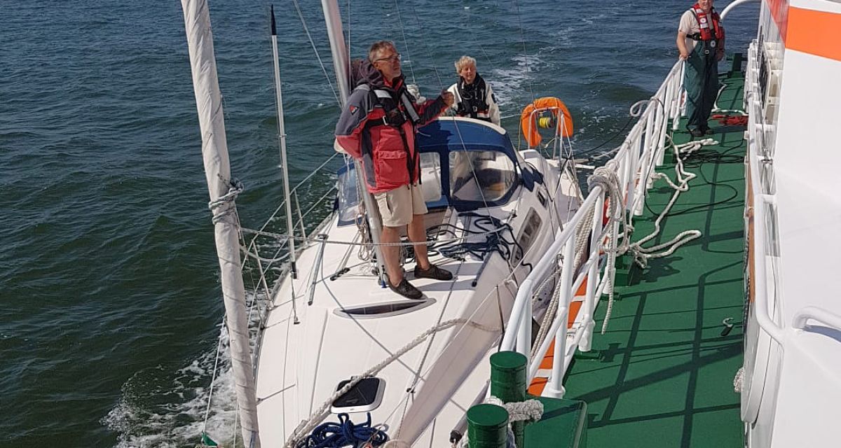 Die Rettungsübung in Wilhelmshaven