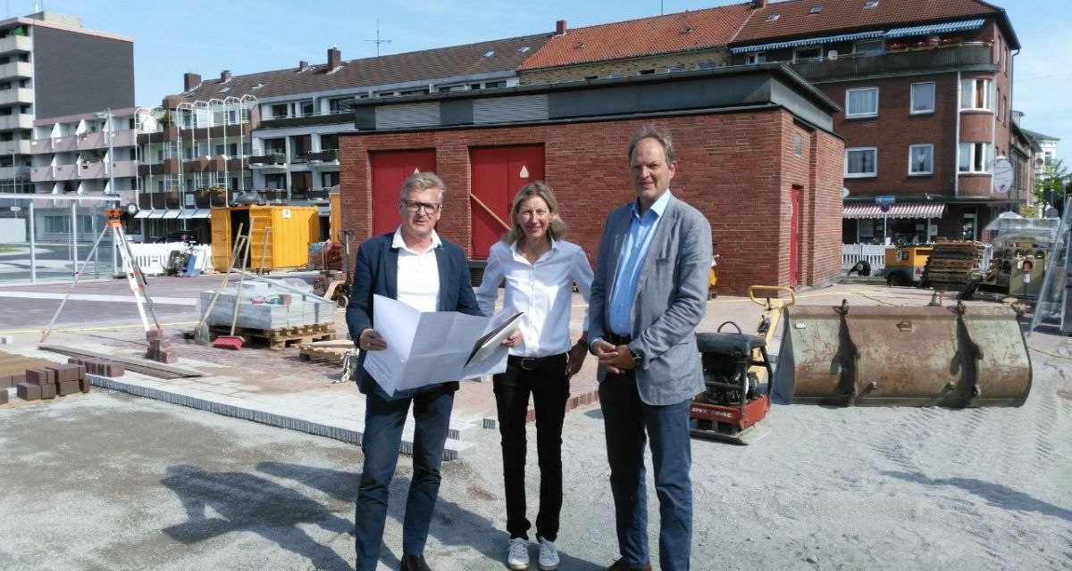 Bismarckplatzerneuerung schreitet voran