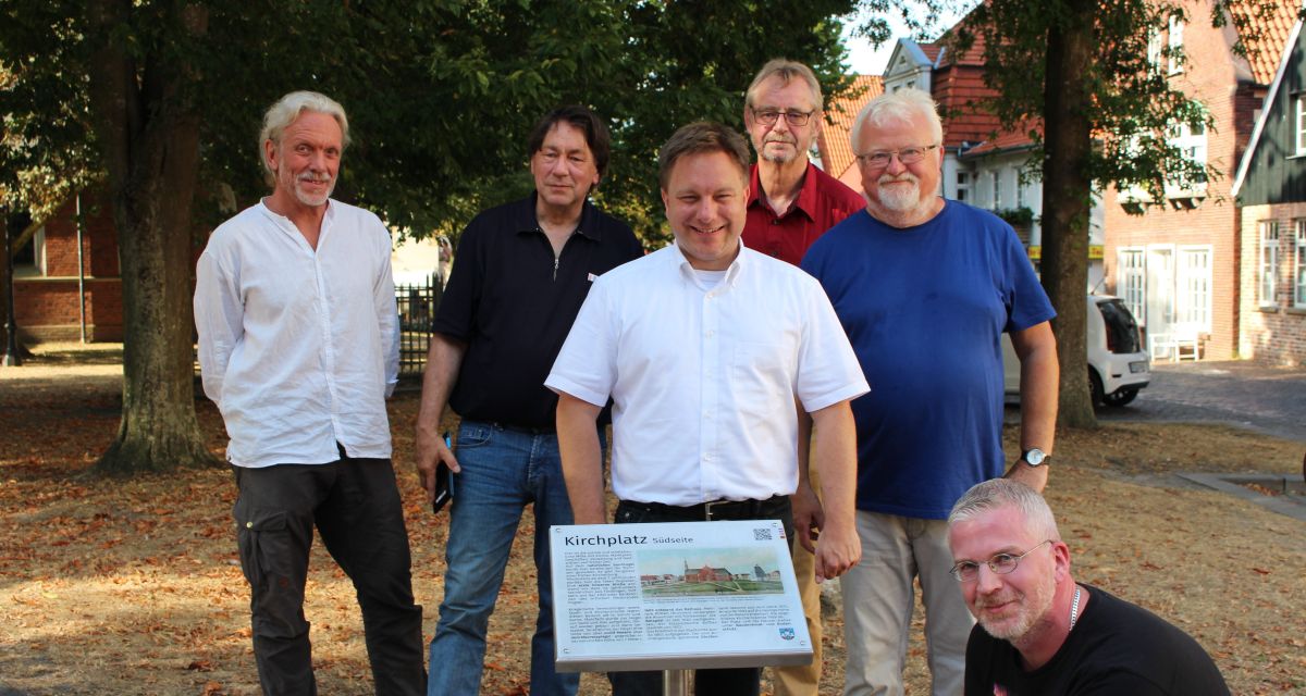 Neue Informationsschilder in Jever