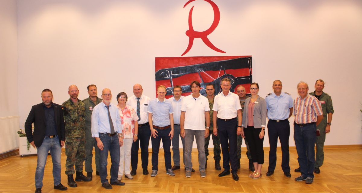 Der Lärm am Luftwaffengeschwader