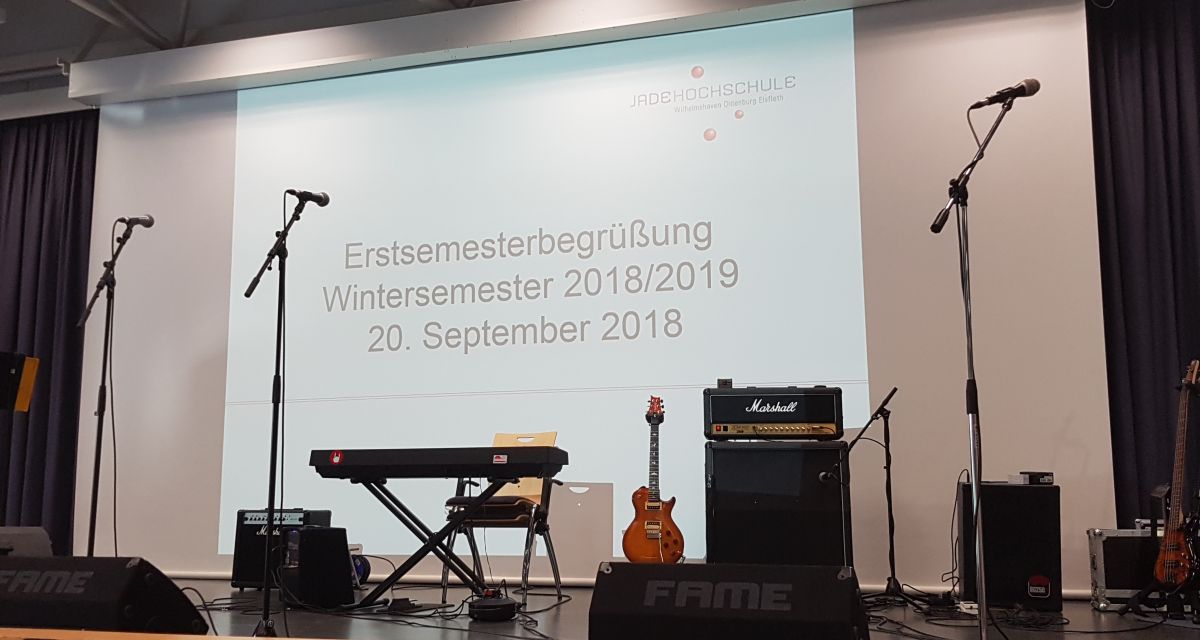 Begrüßung Erstsemester 2018