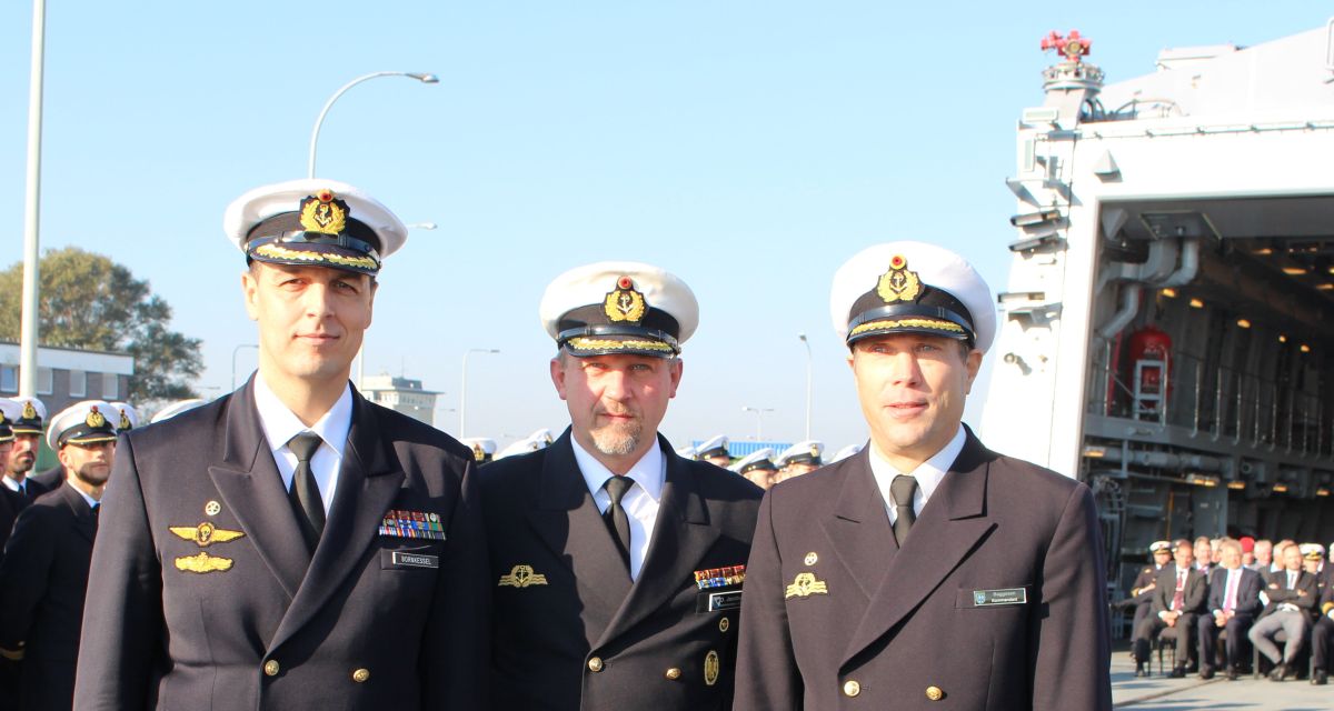 Kommandowechsel bei der Besatzung