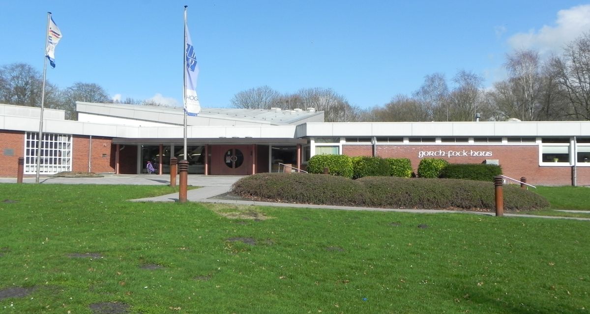 Gorch-Fock-Haus Wilhelmshaven Silhouette