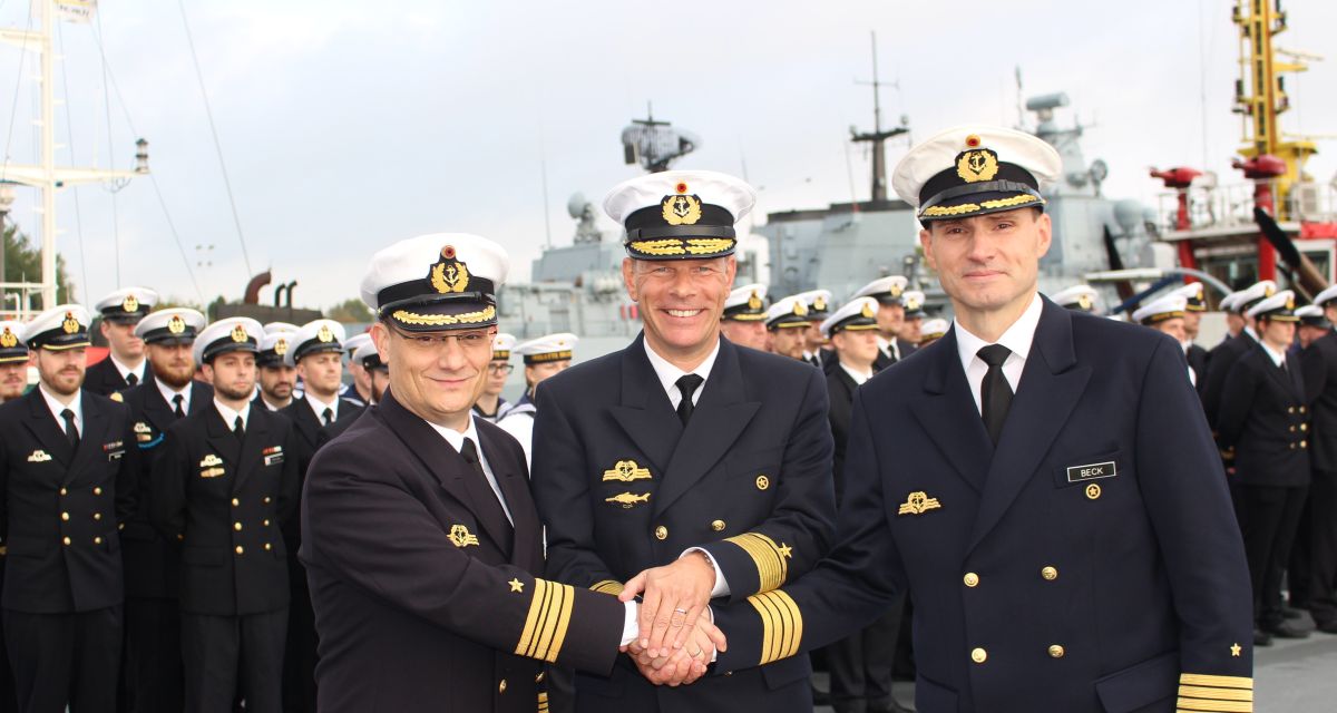 Kommandowechsel beim 2. Fregattengeschwader