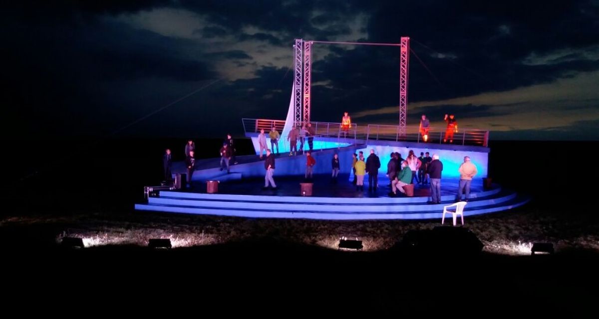 Geisterschiff Freilichttheater Dangast