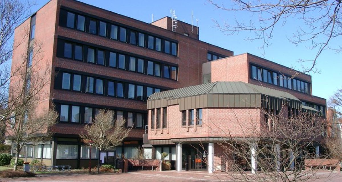 Das Rathaus in Varel