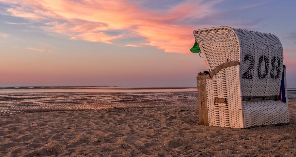 Strandkorb in Hooksiel