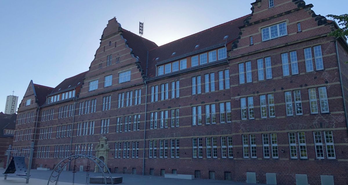 Die Grundschule Mühlenweg nach der Sanierung