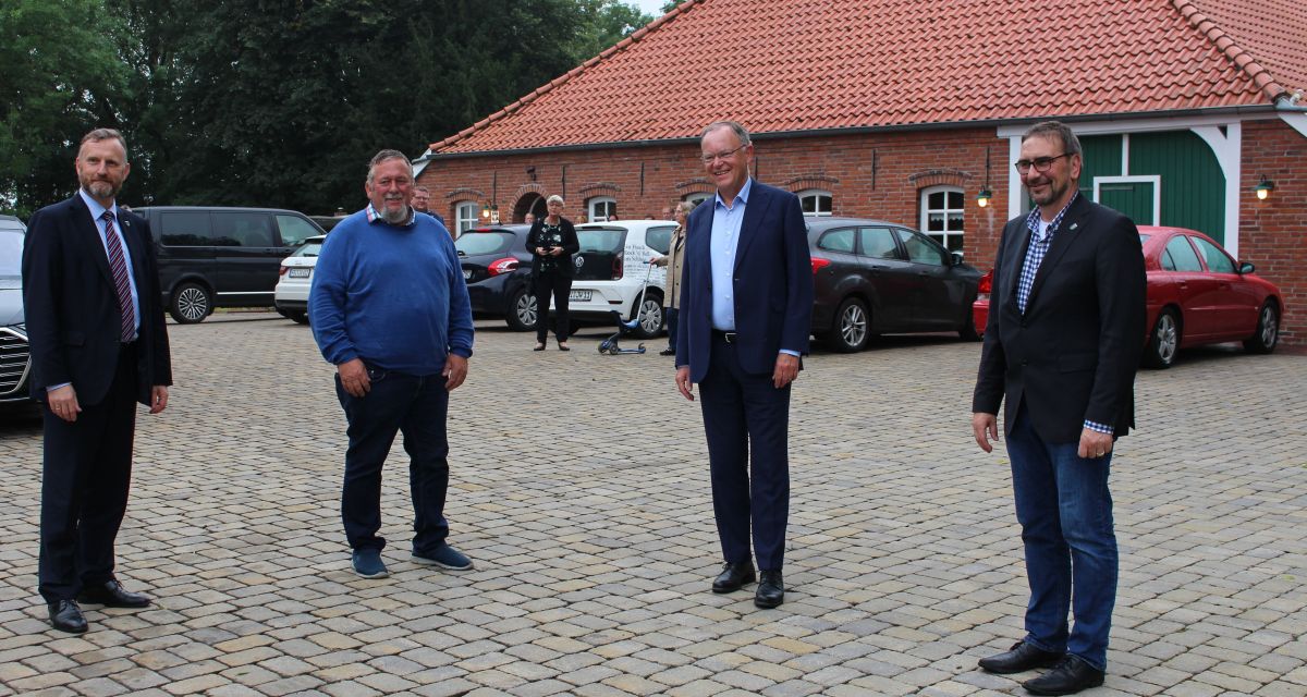 Ministerpräsident Stephan Weil in Middoge zu Gast