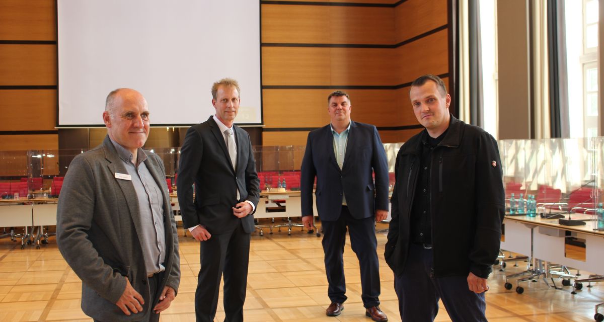 Vier neue Fachbereichsleiter bei der Stadt Wilhelmshaven