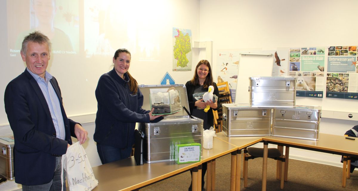 Meeresmüllforscherbox vorgestellt