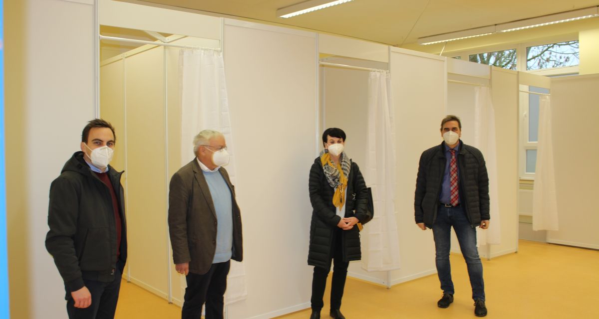 Friesland stellt Impfzentrum vor