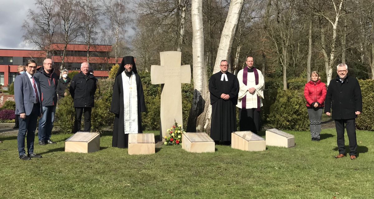 Umgestaltung des Zentralen Friedhofs für ausländische Opfer von Krieg und Gewaltherrschaft in Sande