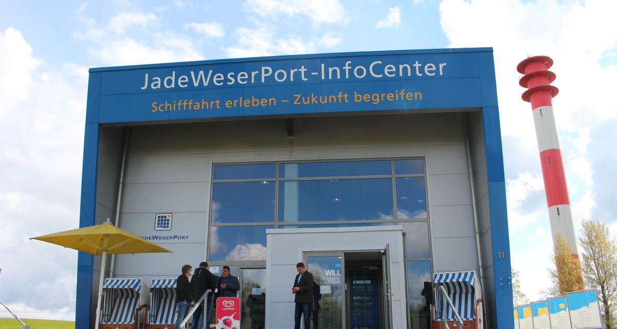 Wiedereröffnung Infocenter Jadeweserport