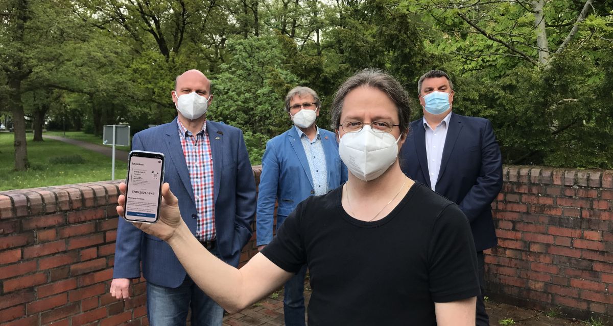 WHV testet Corona-Warnapp