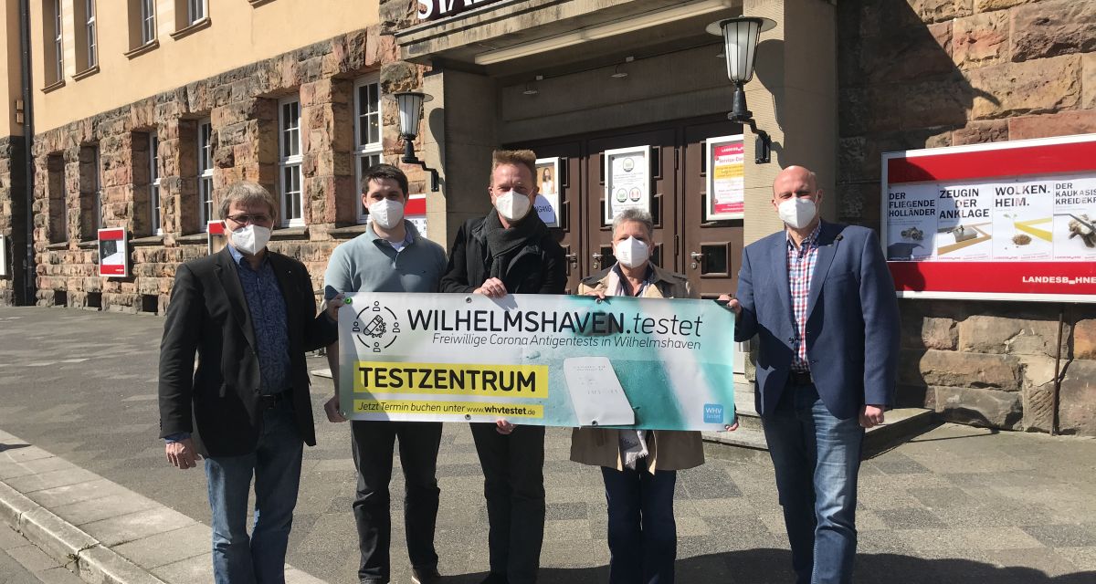 wilhelmshaven testet Stadttheater Testcenter