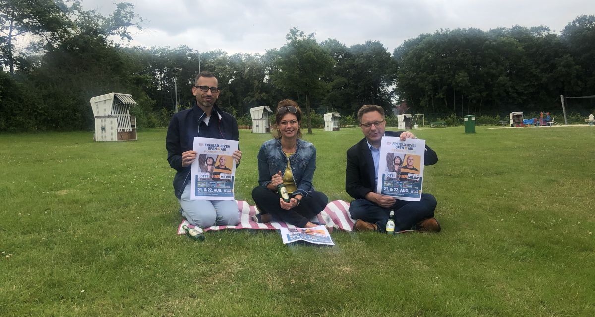 Picknickkonzerte finden in Jever statt