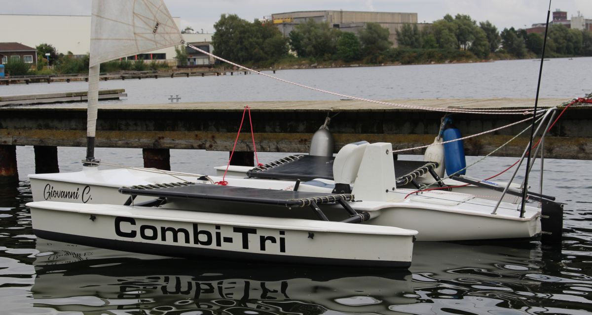 Inklusionssegler am Banter See auf