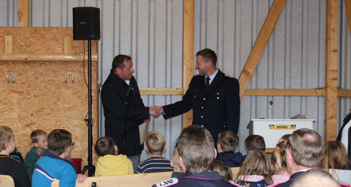 Kinderfeuerwehr in Reepsholt offiziell gegründet