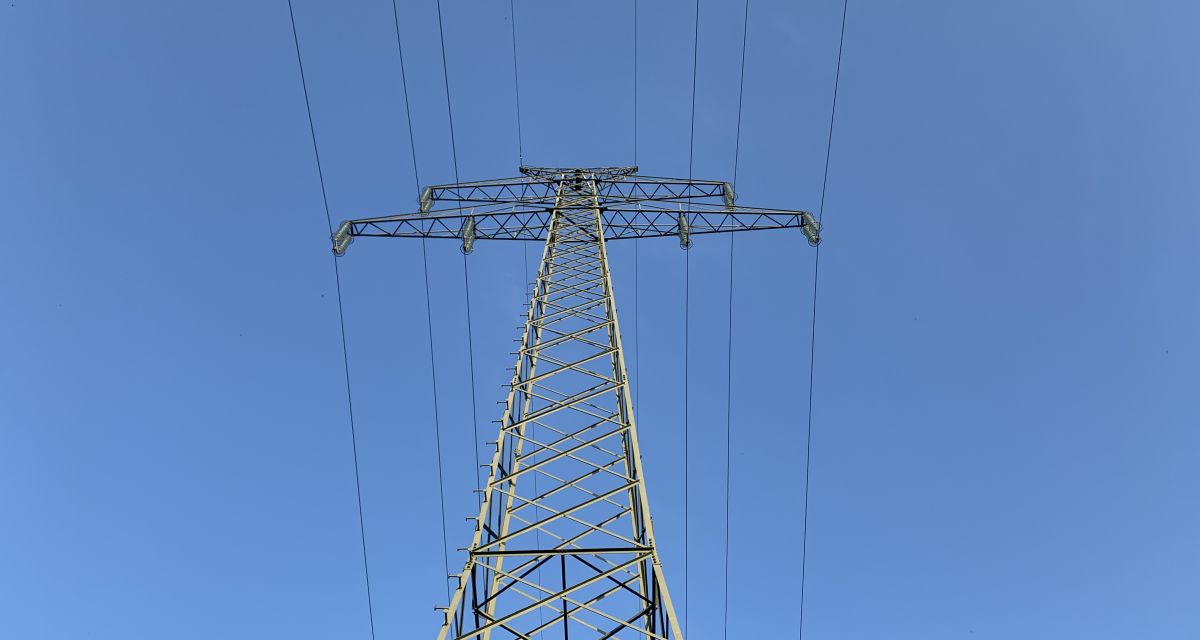 Hochspannungsleitung Strommast Energie Starkstrom