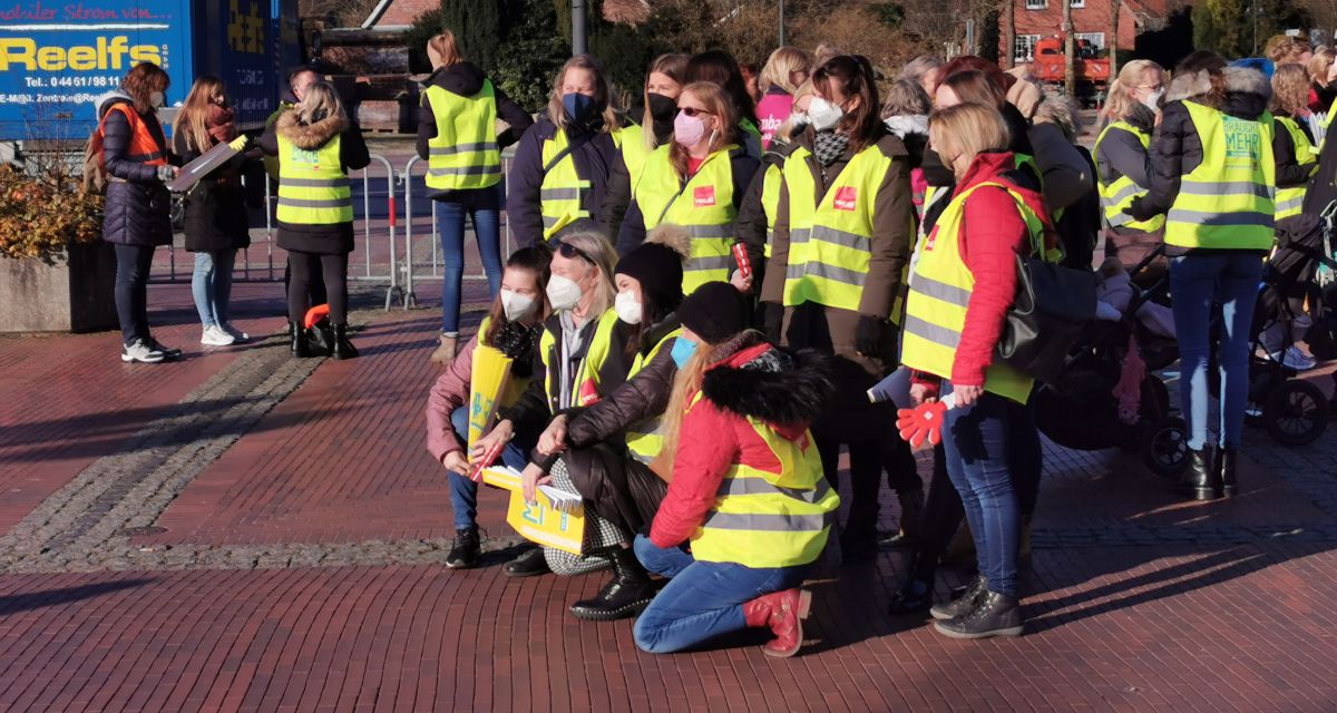 Sozial- und Erziehungsberufe streiken für bessere Arbeitsbedingungen