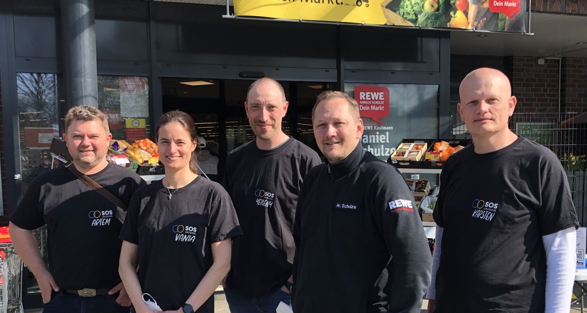 SOS-Ukraine: Kassieren für den guten Zweck