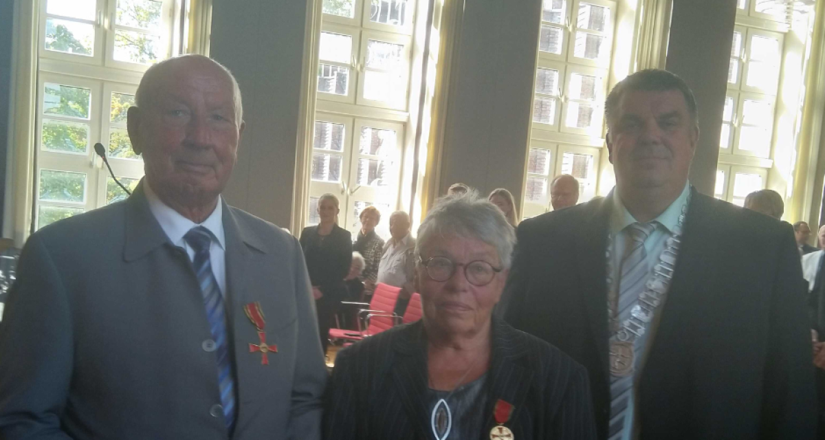 Verdienstkreuz am Bande für Helmut Möhle