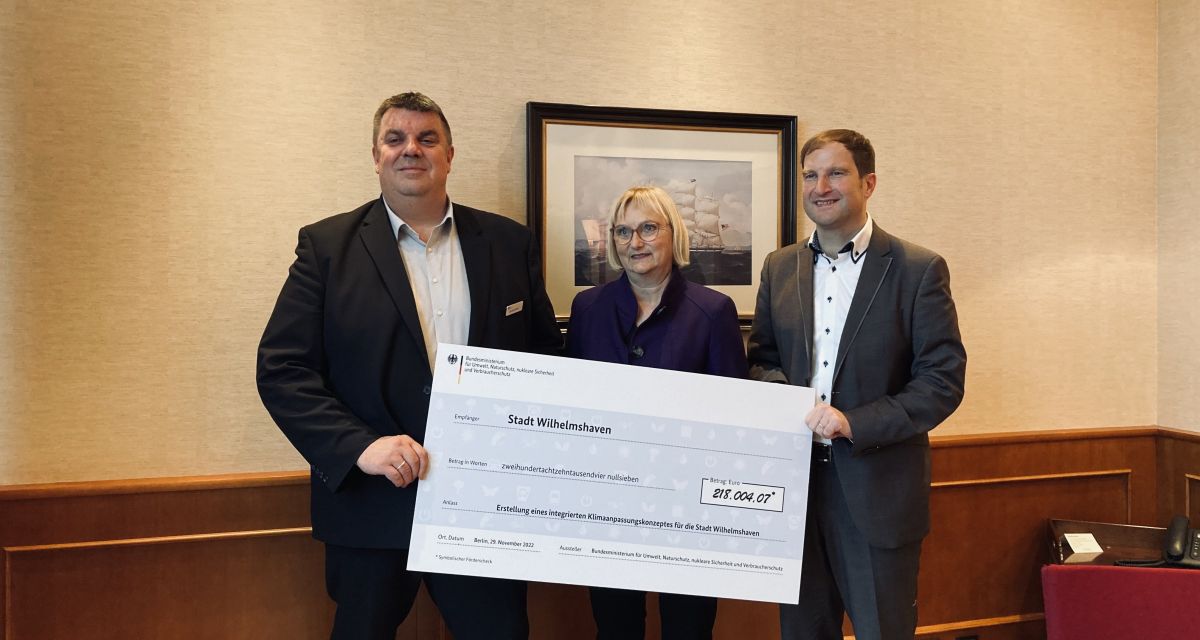 foerderbescheid_klimaanpassung_wilhelmshaven_feist_hoffmann_marusic