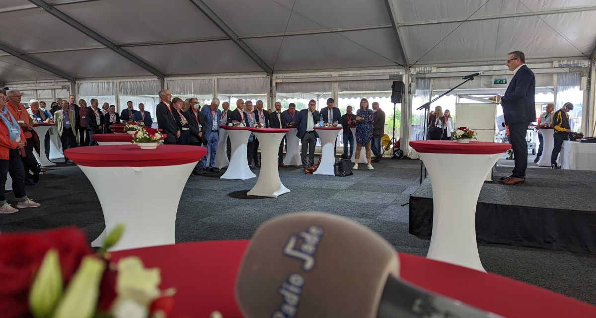 Bahnbaustelle beendet