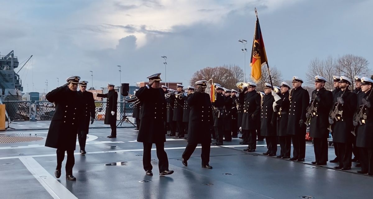 Kommandowechsel beim 4. Fregattengeschwader