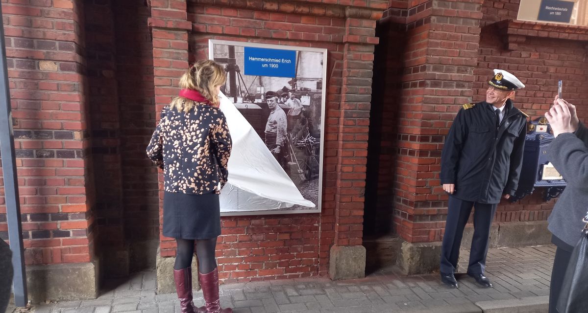 Historische Werke am Tor1 Marinearsenal