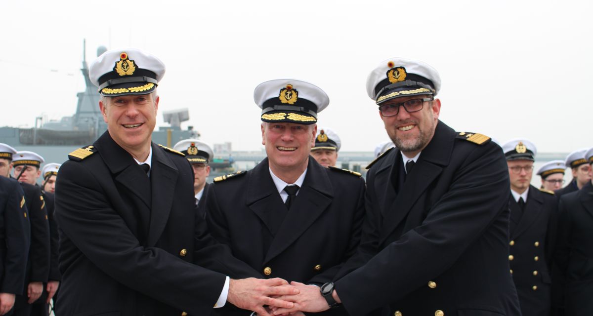 Kommandowechsel beim 2. Fregattengeschwader