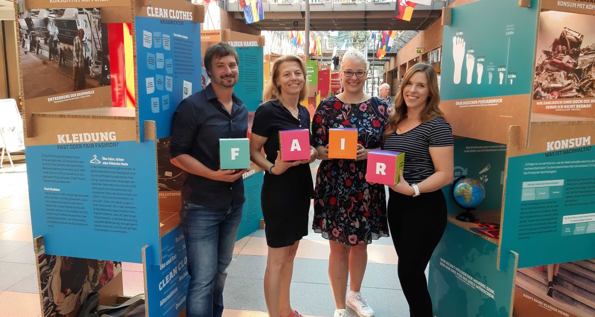 Fairtrade-Ausstellung in der NordseePassage