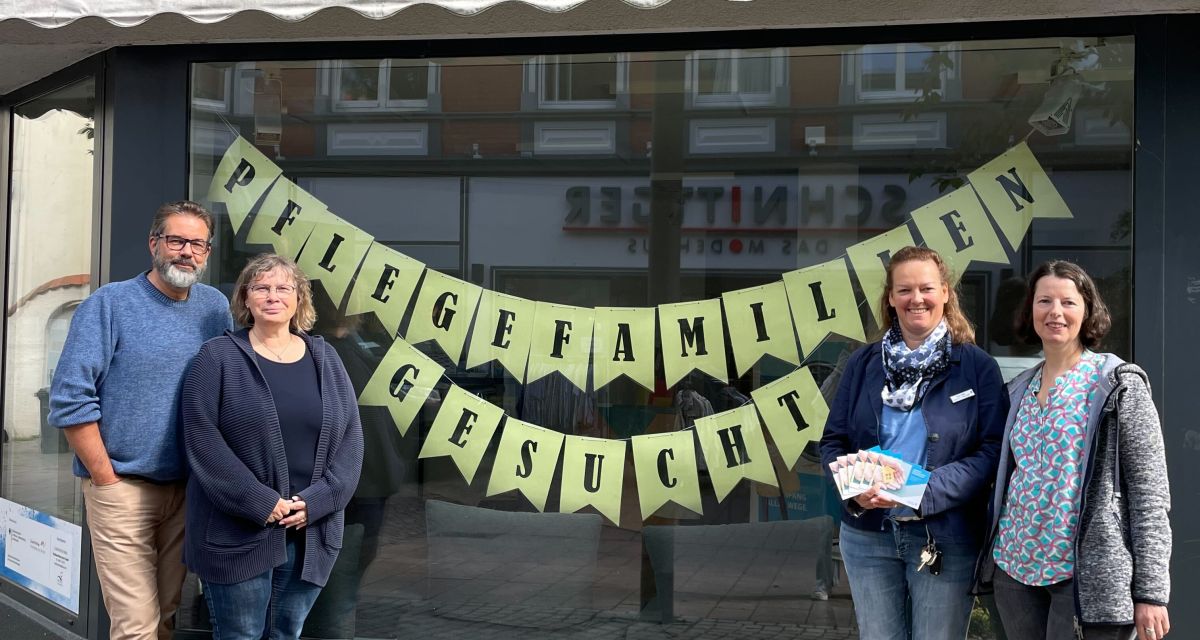Pflegekinderdienst im Schaufenster Varel