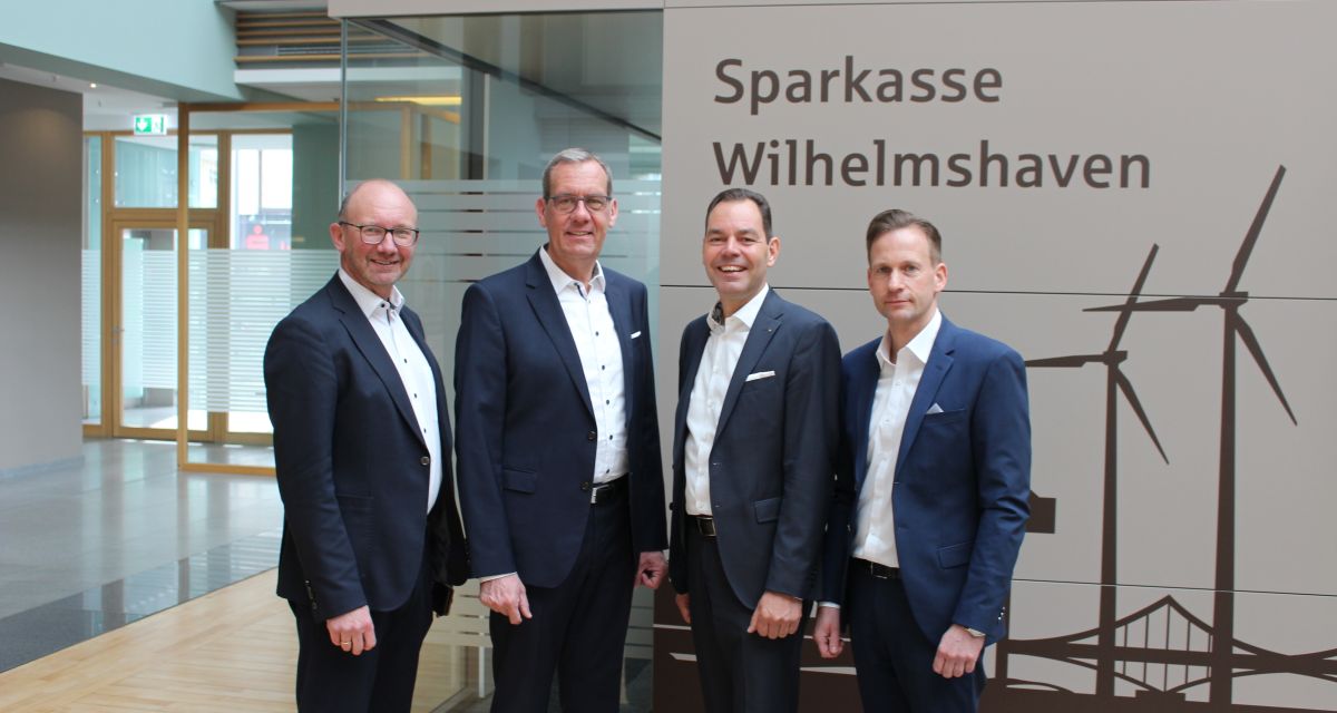 Der Vorstand der Sparkasse Wilhelmshaven.