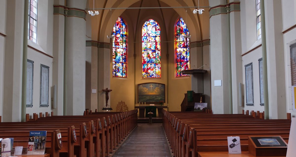 Innenansicht Christus- und Garnisonkirche