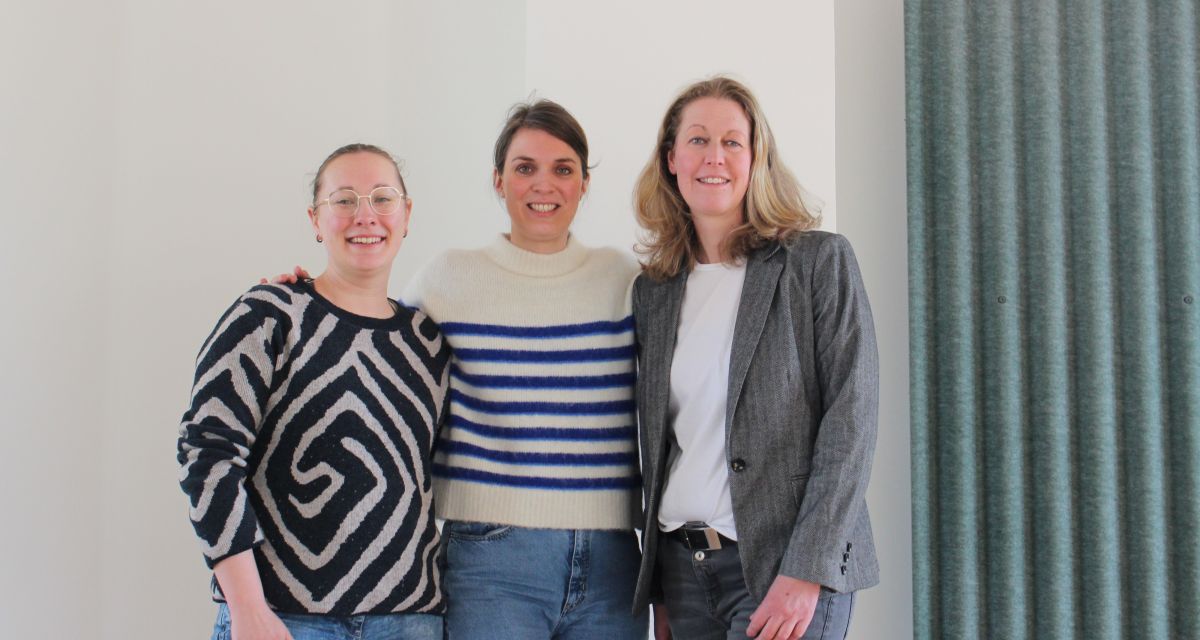 Anne Büttner (Freiwilligenagentur Varel), Fenja van Düllen (Hausleitung Börse der Ideen und Stiftungsmanagerin Barthel Stiftung) und Janita Budde-Frerichs (Agenda Varel).