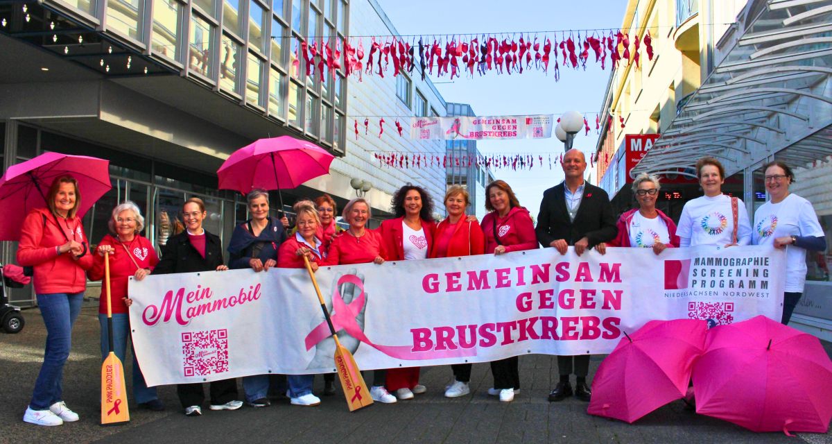 Der Pinktober soll Aufmerksamkeit für Brustkrebsvorsorge generieren. 