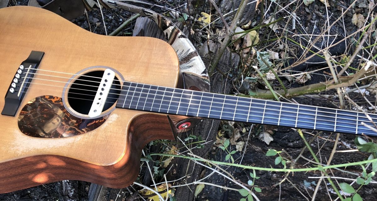 Gitarre im Gras