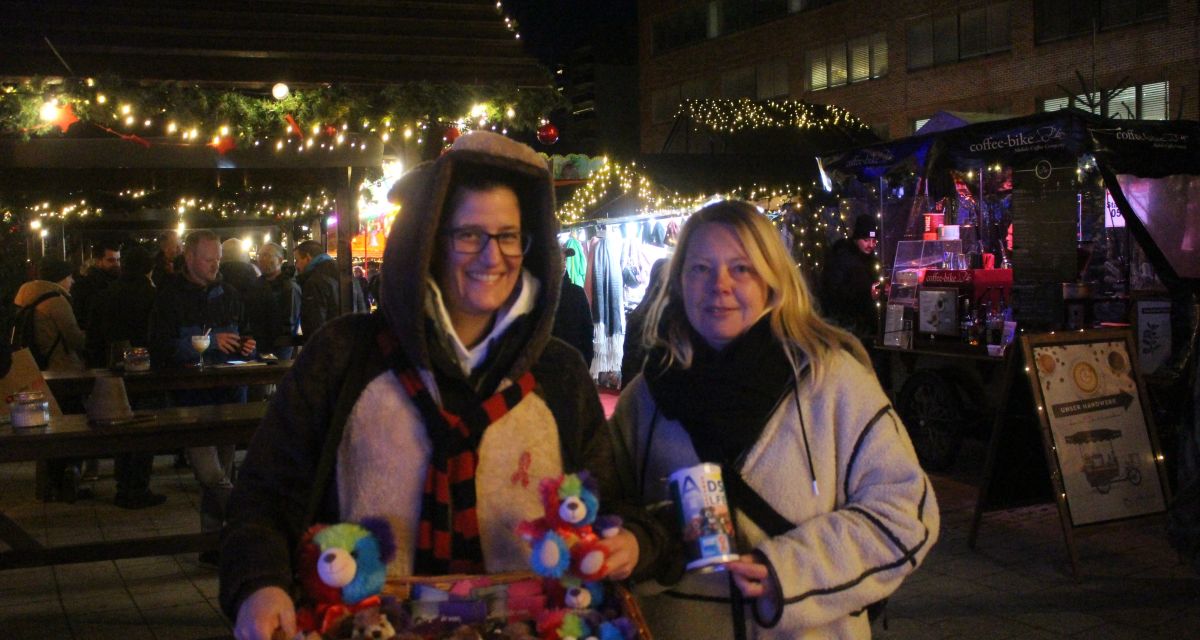Weihnachtsmarkt Welt-Aids-Tag