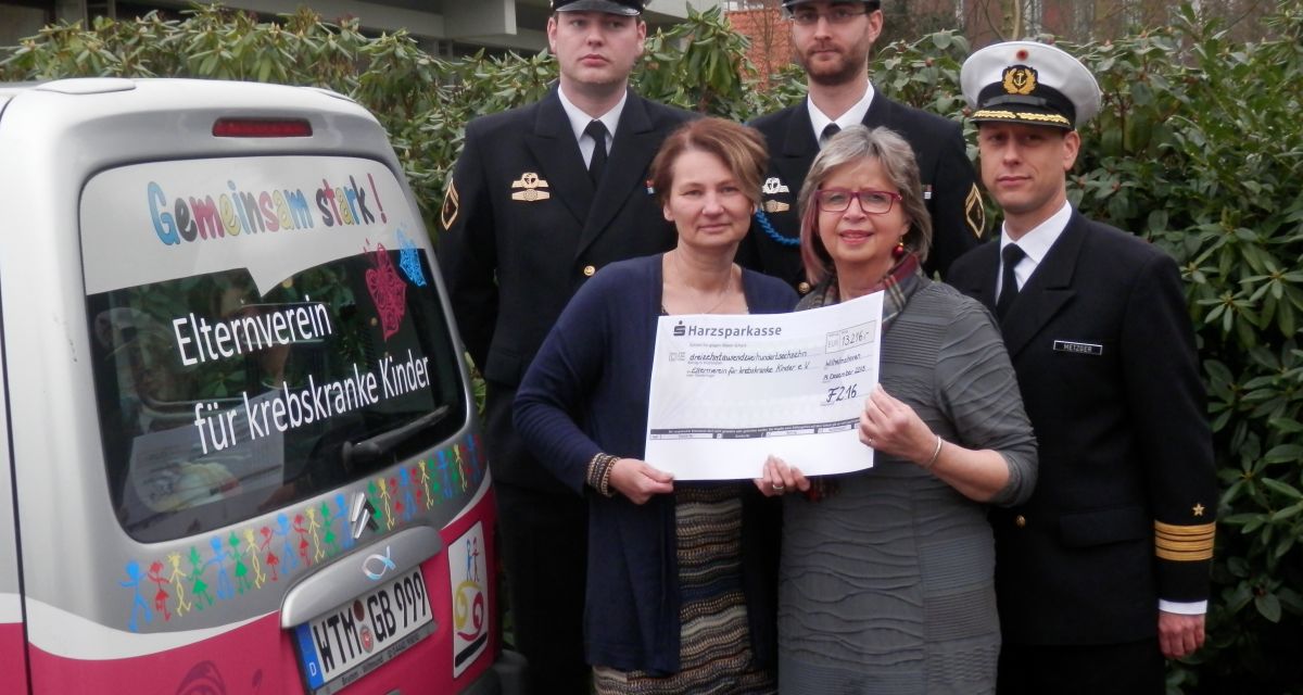Wilhelmshaven: Geldsegen für den „Elternverein krebskranker Kinder