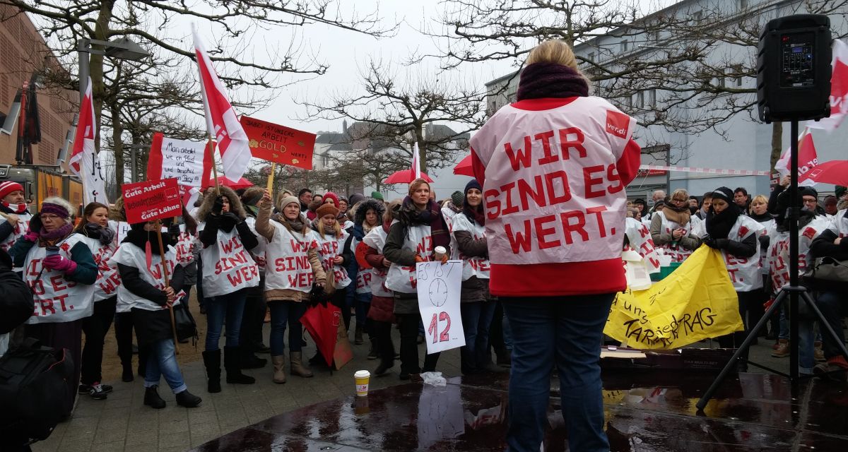 Wilhelmshaven: Der GPS Warnstreik
