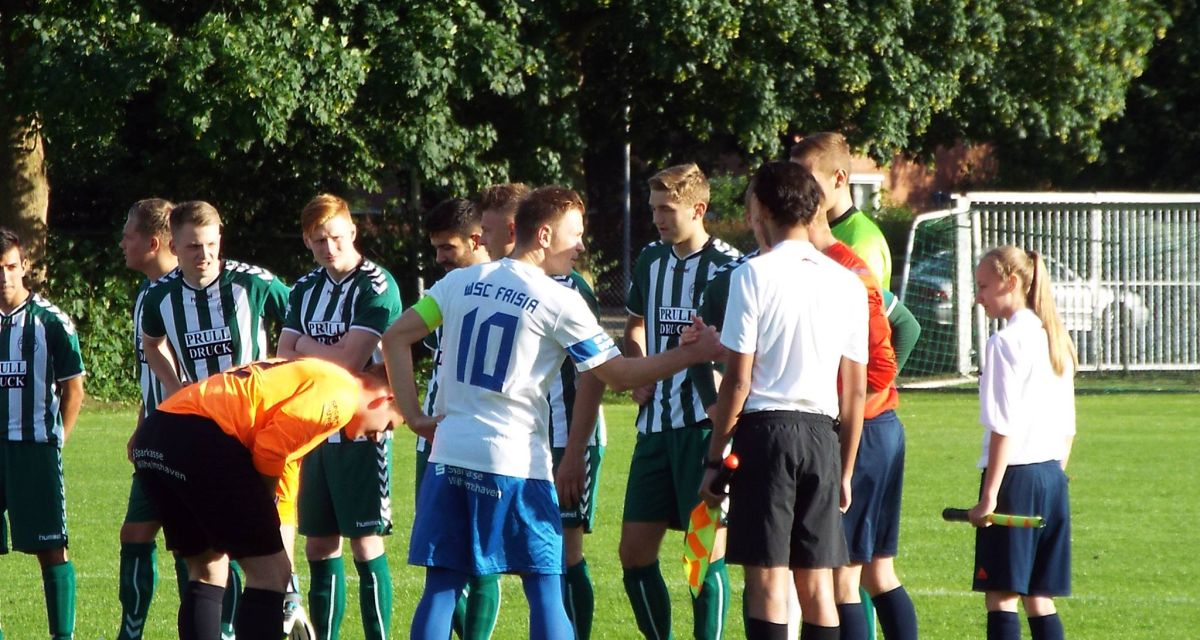 Bild des Fußballvereins WSC-Frisia während eines Spiels.