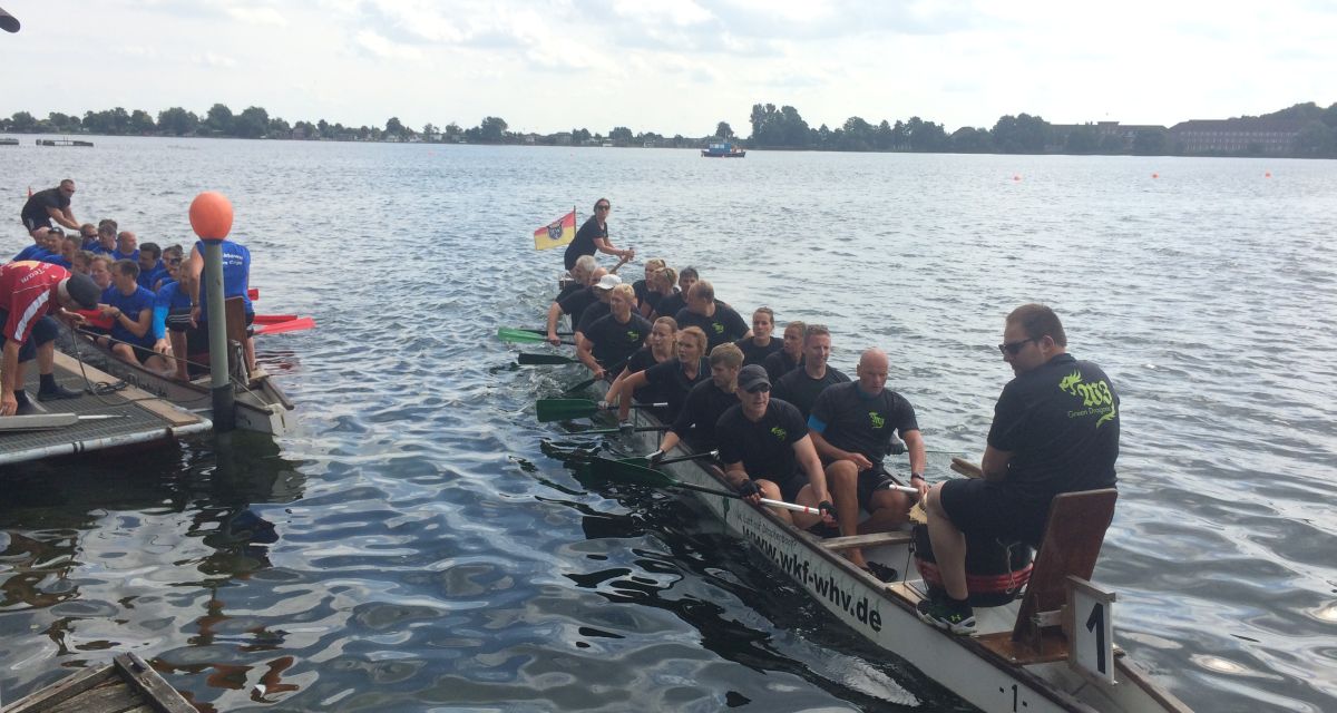 Der 1. Banter-See Drachenbootcup
